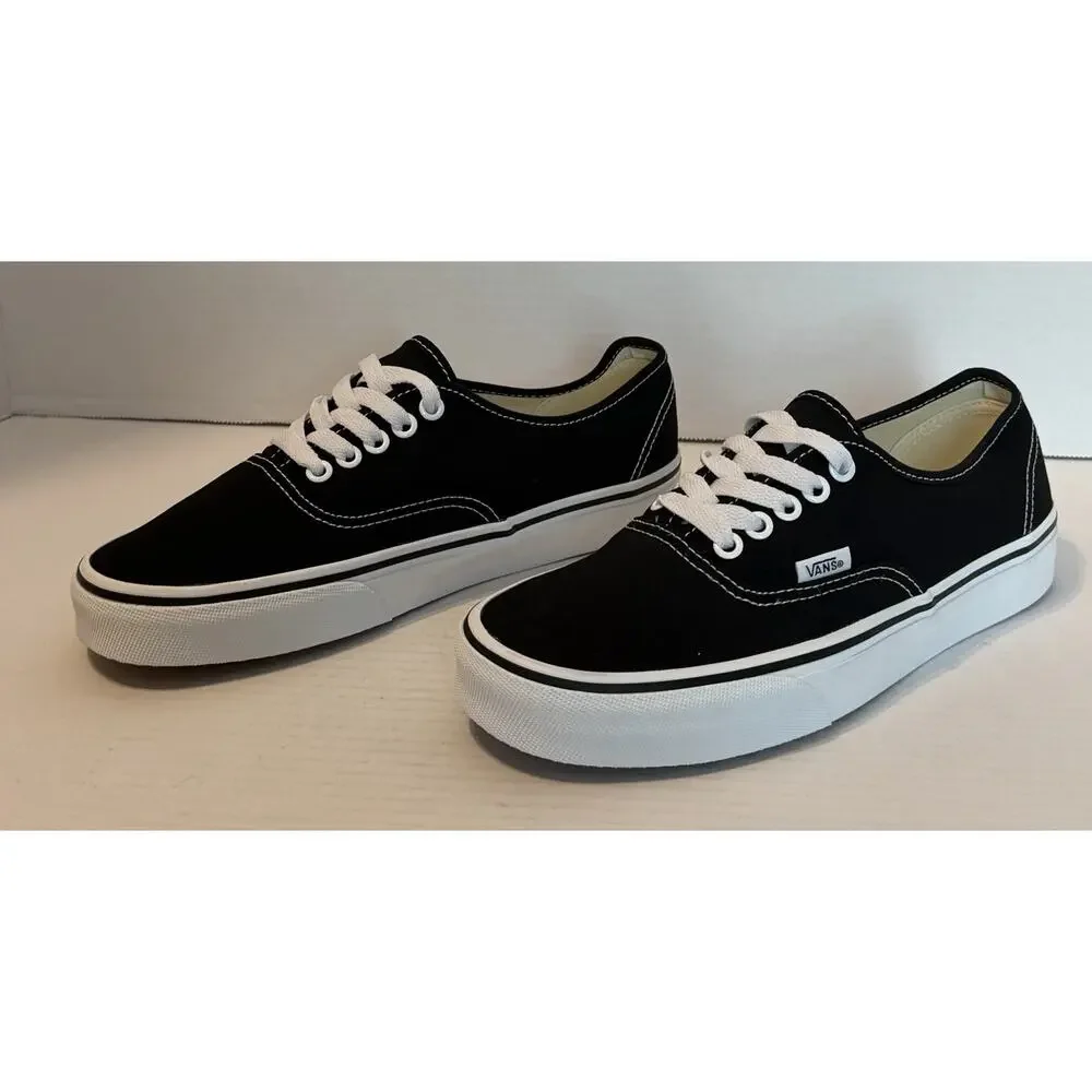 BRAND NEW Size 7/7.5 Men / 8.5/9 Women - Vans Authentic Black - VN000EE3BLK